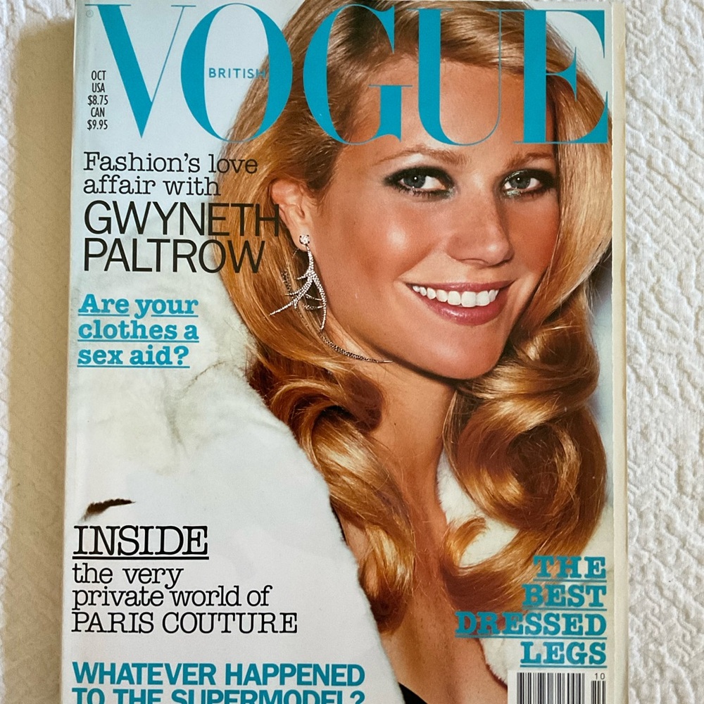 October 2002 British Vogue